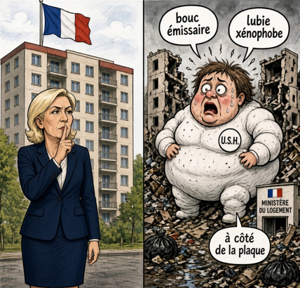 illustration article logement